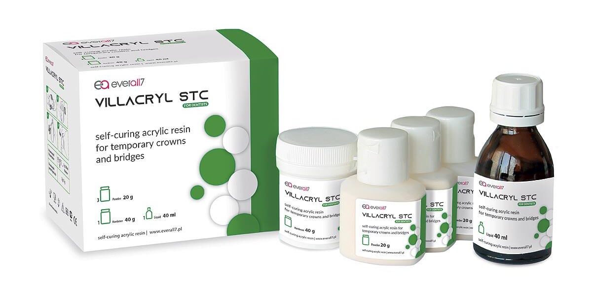 Villacryl STC - zestaw na tymczasowe korony