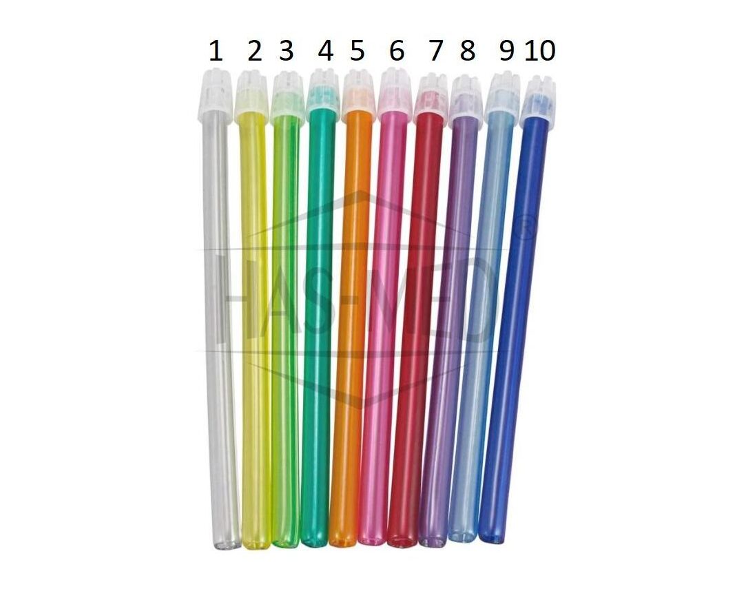 Końcówki do ślinociągu 100 szt. dł. 15cm Med-Comfort