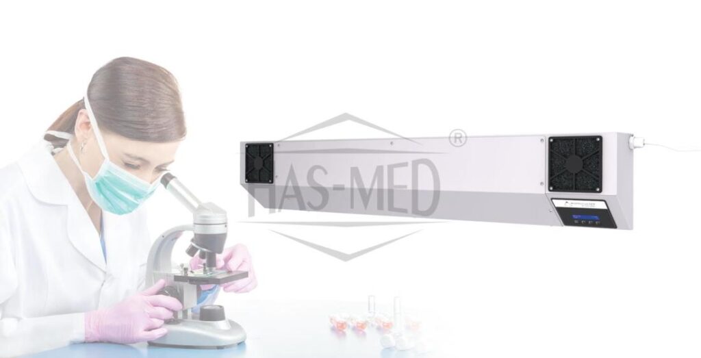 Lampa bakteriobójcza UV-C przepływowa Biotectum UV-C100- z licznikiem czasu pracy oraz programatorem