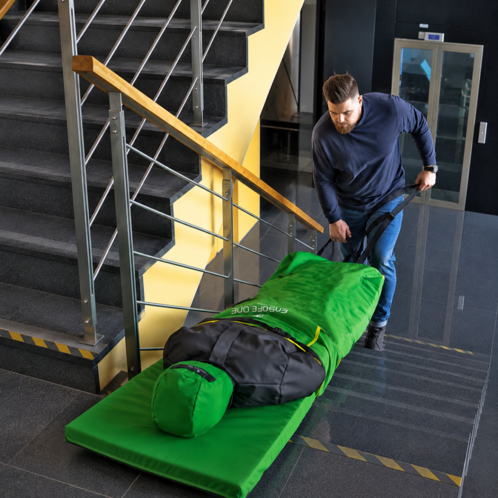 Materac ewakuacyjny COMFORT z torbą lub pokrowcem