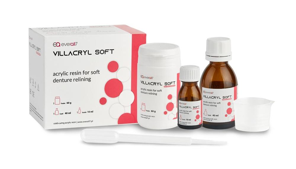 Villacryl SOFT (płyn 40ml + proszek 60g + lakier 10ml)
