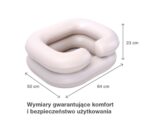 Basen do mycia głowy z prysznicem PREMIUM SET AR-099