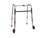 Balkonik aluminiowy składany, dwukołowy – koła 5″ AR-003
