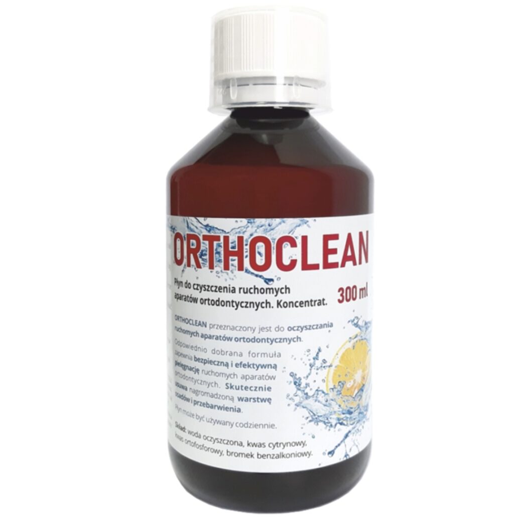ORTHOCLEAN 300 ml koncentrat do czyszczenia aparatów