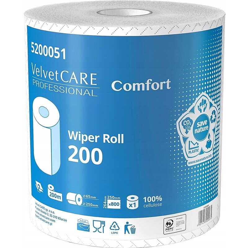 Czyściwo przemysłowe Velvet Care 200 Comfort