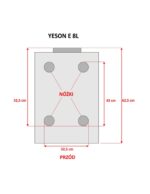 Autoklaw serii E 8L BLACK LED YESON