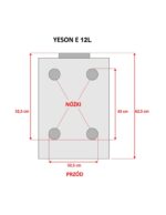 Autoklaw serii E 12L BLACK LED YESON