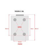 Autoklaw serii E 18L BLACK LED YESON