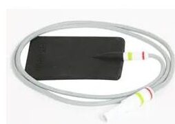 Elektroda płaska silikonowo-węglowa EF50 8x6cm (czerwono-zielona) 1szt.