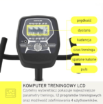 Rower treningowy poziomy KETTLER AXOS AVIOR R