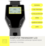 Wioślarz magnetyczny KETTLER AXOS ROWER 2.0 BLACK