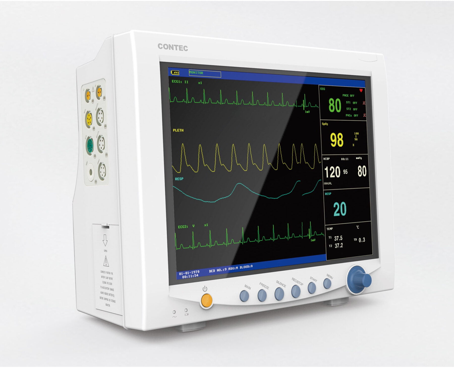 Kardiomonitor i pulsoksymetr CMS7000