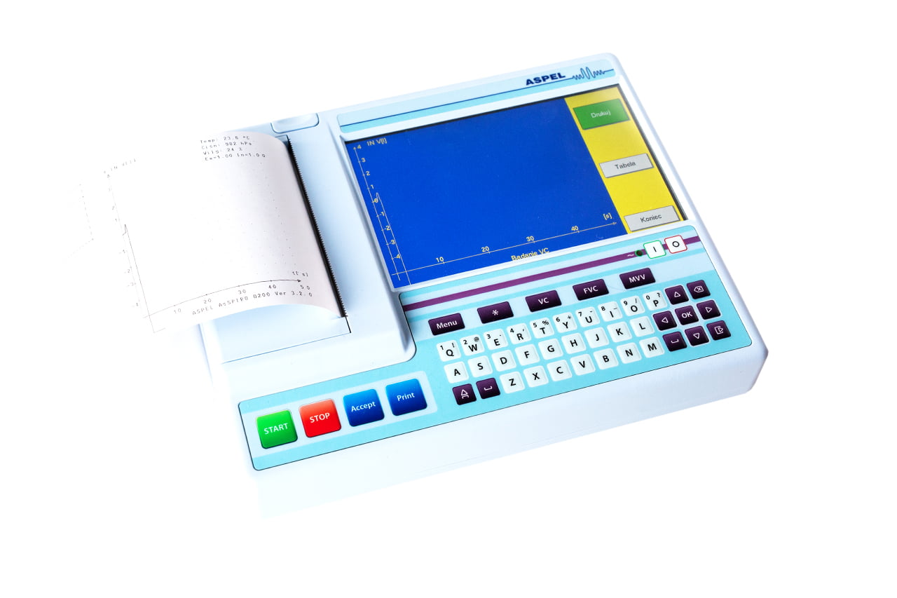 Spirometr ASPEL SPIRO SPM v.302 - wycofany