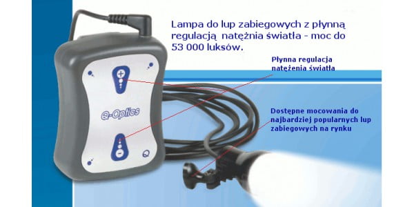 Lampa diodowa z regulatorem