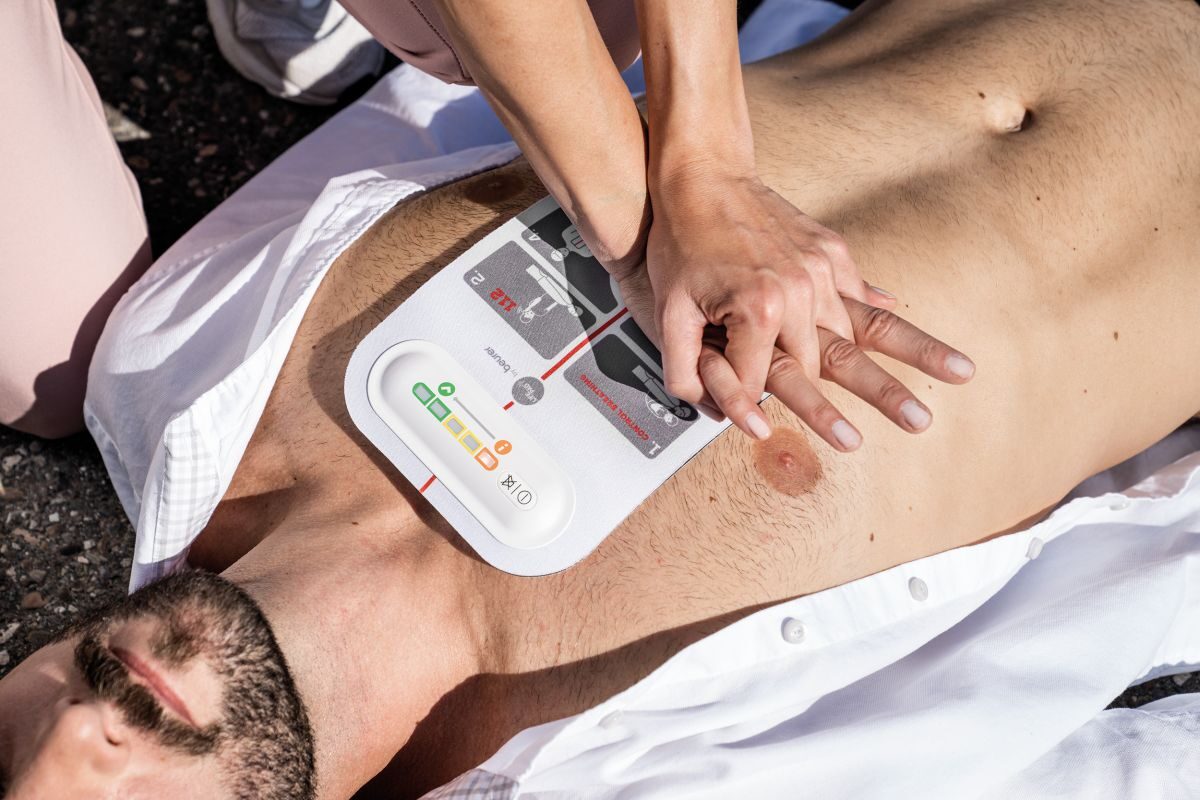 Czujnik uciśnięć LifePad® CPR