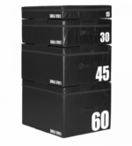Soft Jump Box czarny 15 cm / 30 cm / 45 cm / 60 cm
